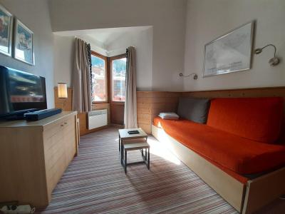 Skiverleih 2-Zimmer-Appartment für 4 Personen (512) - Résidence le Britania - La Tania - Wohnzimmer
