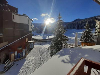 Ski verhuur Appartement 1 kamers 4 personen (208) - Résidence le Britania - La Tania - Buiten winter