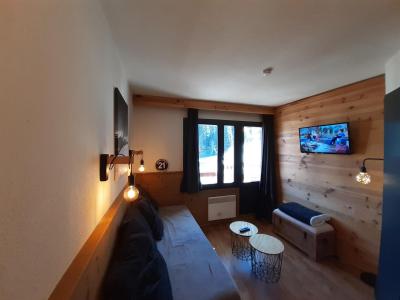 Ski verhuur Appartement 2 kamers 4 personen (505) - Résidence le Britania - La Tania - Woonkamer