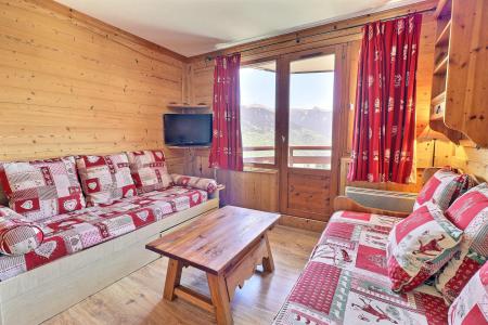 Rent in ski resort 2 room apartment 4 people (810) - Résidence le Grand Bois A - La Tania - Living room