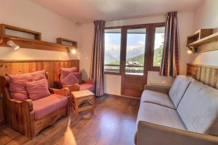 Rent in ski resort 2 room apartment 4 people (824) - Résidence le Grand Bois A - La Tania - Living room