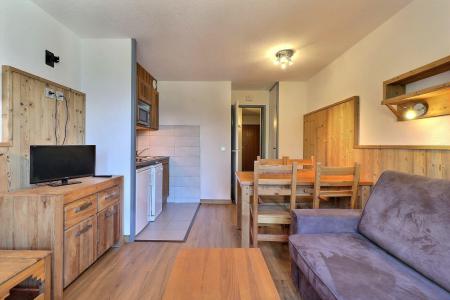 Skiverleih 2-Zimmer-Appartment für 4 Personen (928) - Résidence le Grand Bois A - La Tania - Wohnzimmer