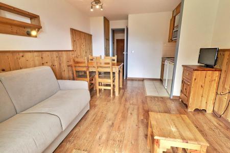 Wynajem na narty Apartament 2 pokojowy 4 osób (826) - Résidence le Grand Bois A - La Tania - Pokój gościnny