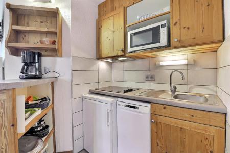 Alquiler al esquí Apartamento 2 piezas cabina para 6 personas (102) - Résidence le Grand Bois A - La Tania - Kitchenette
