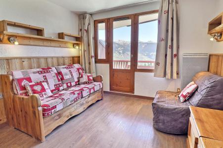 Ski verhuur Appartement 2 kamers 4 personen (516) - Résidence le Grand Bois A - La Tania - Woonkamer