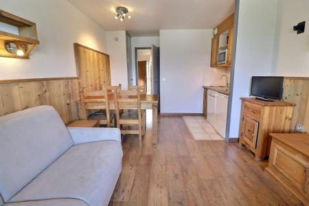 Ski verhuur Appartement 2 kamers 4 personen (614) - Résidence le Grand Bois A - La Tania - Woonkamer