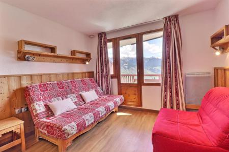 Ski verhuur Appartement 2 kamers 4 personen (716) - Résidence le Grand Bois A - La Tania - Woonkamer