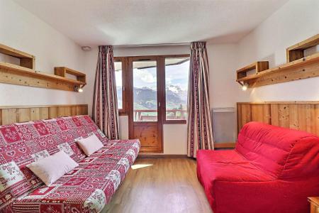 Ski verhuur Appartement 2 kamers 4 personen (716) - Résidence le Grand Bois A - La Tania - Woonkamer