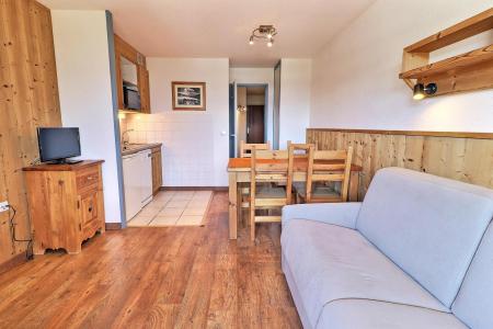 Ski verhuur Appartement 2 kamers 4 personen (812) - Résidence le Grand Bois A - La Tania - Woonkamer