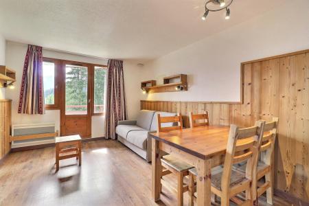 Ski verhuur Appartement 2 kamers 4 personen (826) - Résidence le Grand Bois A - La Tania - Woonkamer