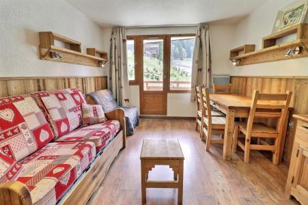 Skiverleih 2-Zimmer-Appartment für 4 Personen (203) - Résidence le Grand Bois B - La Tania - Wohnzimmer