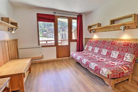 Skiverleih 2-Zimmer-Appartment für 4 Personen (413) - Résidence le Grand Bois B - La Tania - Wohnzimmer