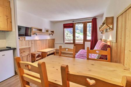 Skiverleih 2-Zimmer-Appartment für 4 Personen (413) - Résidence le Grand Bois B - La Tania - Wohnzimmer