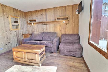 Ski verhuur Appartement 2 kamers 4 personen (709) - Résidence le Grand Bois B - La Tania - Woonkamer