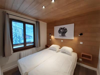 Rent in ski resort 3 room apartment cabin 5 people (29) - Résidence les Folyères - La Tania - Bedroom