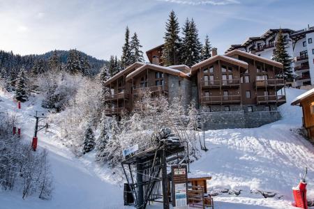 Location au ski Yellowstone Lodge - La Tania - Extérieur hiver