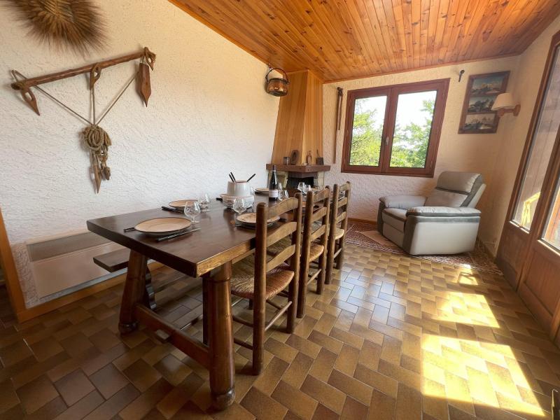 Skiverleih Duplex Wohnung 4 Zimmer 9 Personnen - Chalet la Lézardière - La Toussuire - Wohnzimmer