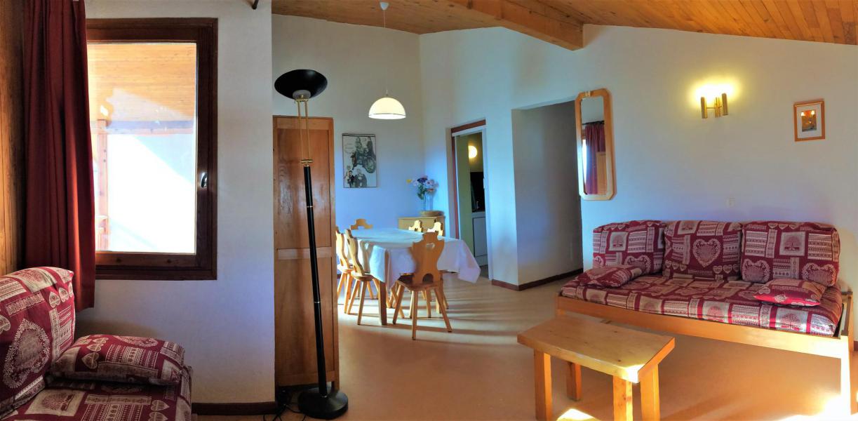 Skiverleih 3-Zimmer-Appartment für 8 Personen (3) - Chalet Le Rocail - La Toussuire - Wohnzimmer