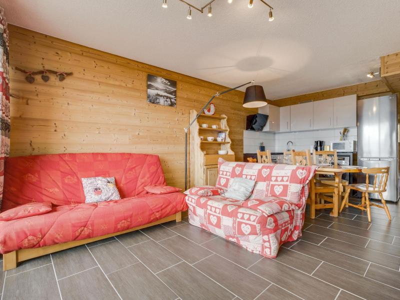 Rent in ski resort 3 room apartment 6 people (1) - Champ Bozon - La Toussuire - Living room