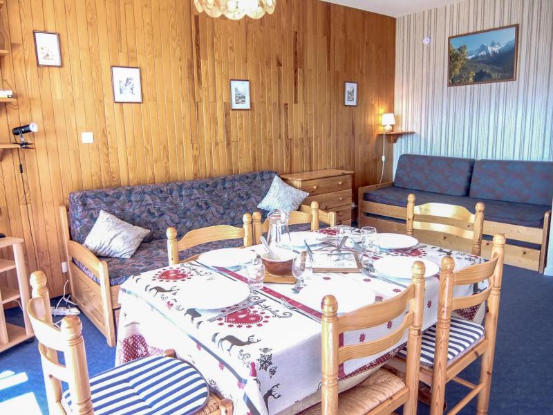 Ski verhuur Appartement 1 kamers 4 personen (2) - Côte Louve - La Toussuire - Woonkamer