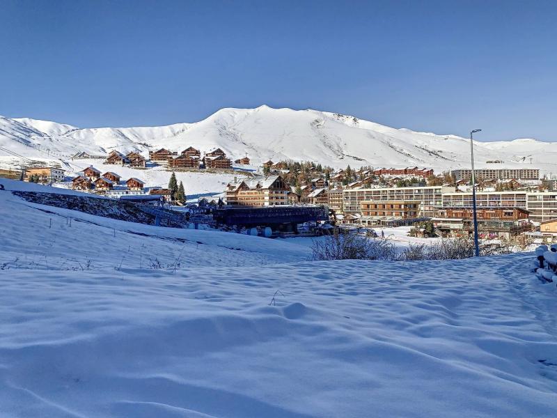 Location au ski Studio 2 personnes (12) - GENTIANA - La Toussuire - Extérieur hiver