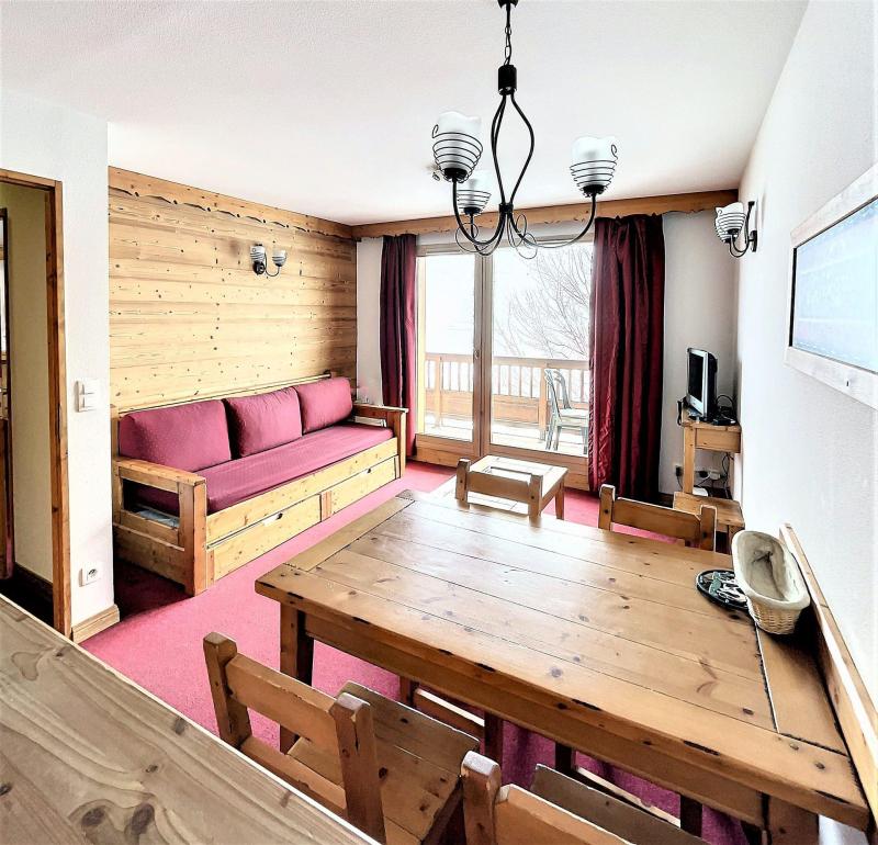 Skiverleih 2 Zimmer Appartement für 2-4 Personen (106) - L'Ecrin des Sybelles - La Toussuire - Wohnzimmer