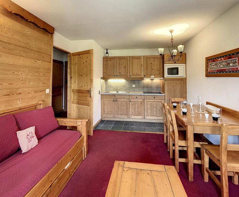 Ski verhuur Appartement 2 kamers 2-4 personen (301) - L'Ecrin des Sybelles - La Toussuire - Woonkamer