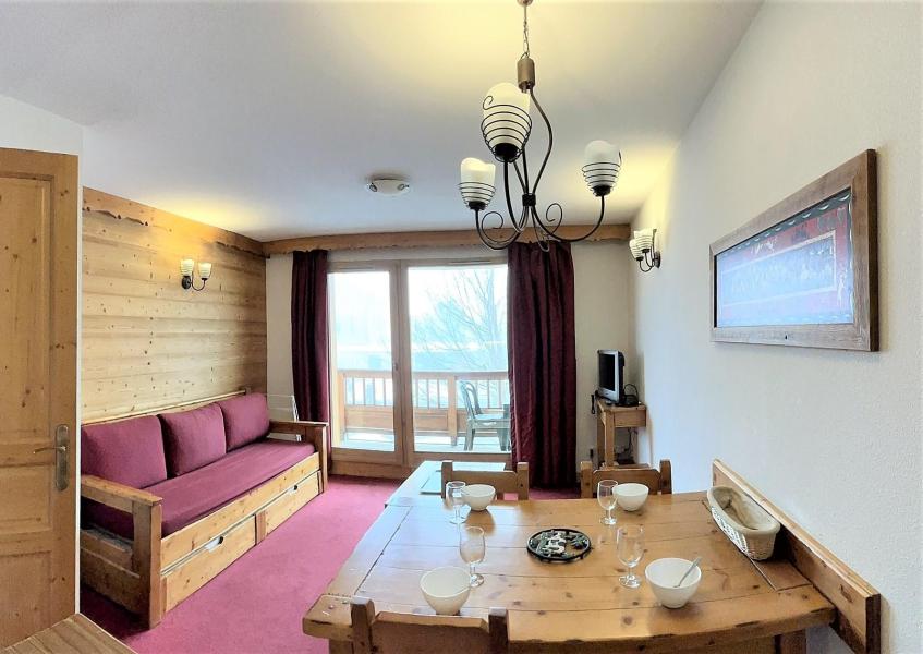 Location au ski Appartement 2 pièces 2-4 personnes (106) - L'Ecrin des Sybelles - La Toussuire - Séjour