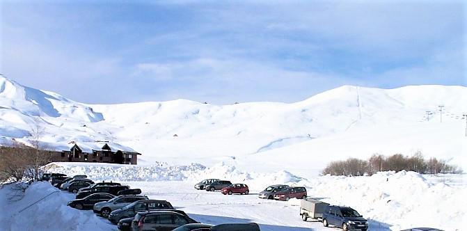 Vacanze in montagna La Résidence Champ-Bozon - La Toussuire - Esteriore inverno