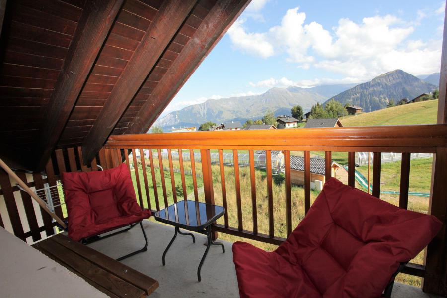 Rent in ski resort 3 room apartment 4 people (B46) - La Résidence les Bergers - La Toussuire - Balcony