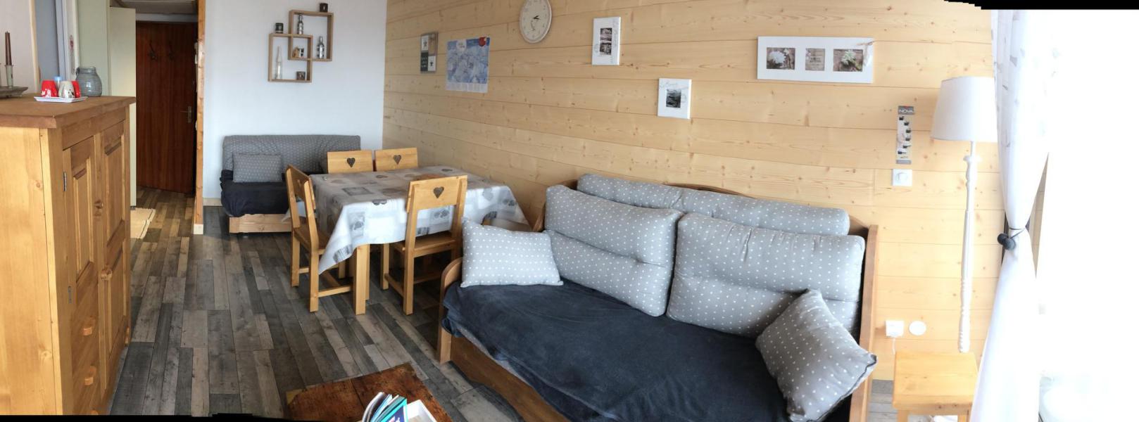 Ski verhuur Appartement 2 kamers 4 personen (295) - La Résidence Simiane - La Toussuire - Woonkamer