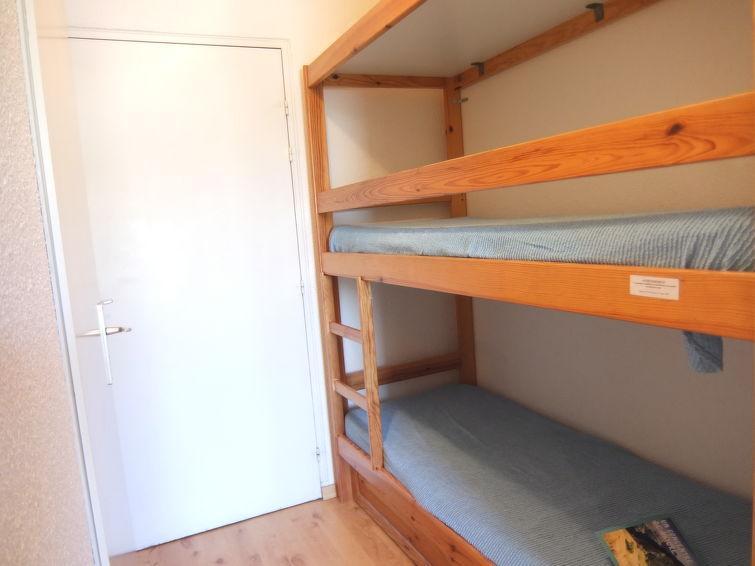 Skiverleih 2-Zimmer-Appartment für 4 Personen (20) - Les Mousquetons - La Toussuire - Offener Schlafbereich