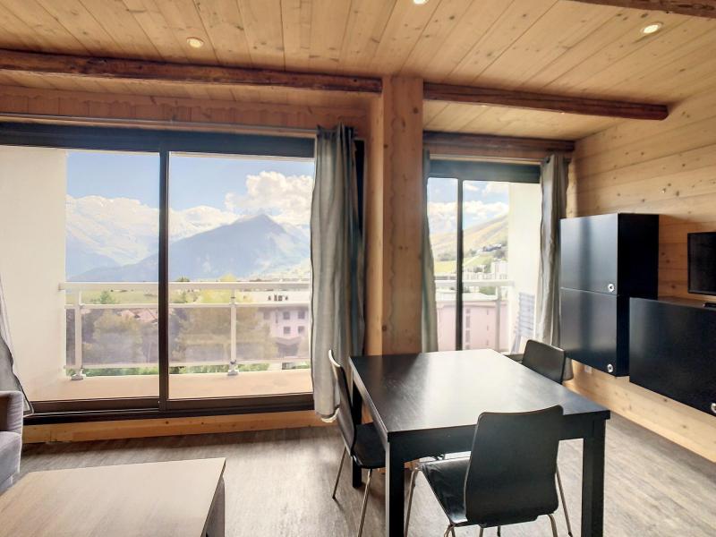 Ski verhuur Appartement 1 kamers 4 personen (69) - Résidence Champ-Bozon - La Toussuire - Woonkamer