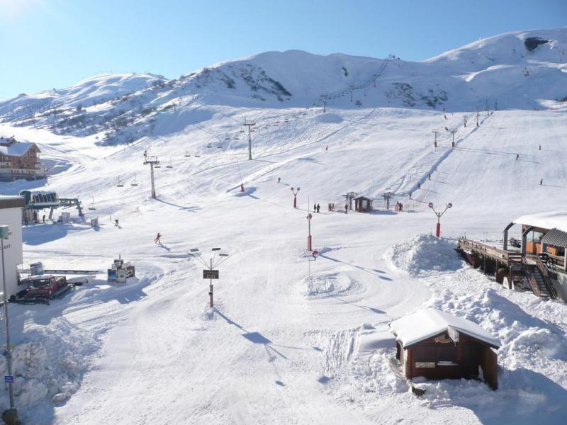 Vacances en montagne Studio coin montagne 4 personnes (145) - Résidence Chaput - La Toussuire - Extérieur hiver
