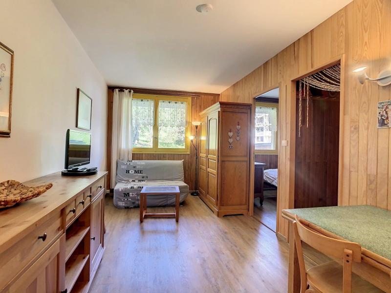 Ski verhuur Appartement 2 kamers bergnis 6 personen (A4/107) - Résidence Corbier - La Toussuire - Woonkamer