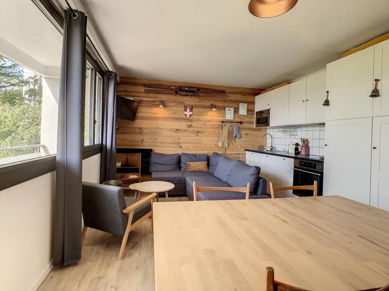 Ski verhuur Appartement 3 kamers 6 personen (A4_127) - Résidence Corbier - La Toussuire - Woonkamer