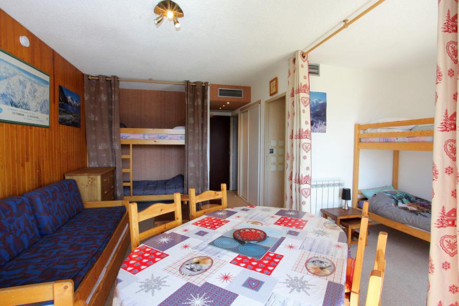 Ski verhuur Studio bergnis 6 personen (847) - Résidence Côte Louve - La Toussuire - Woonkamer