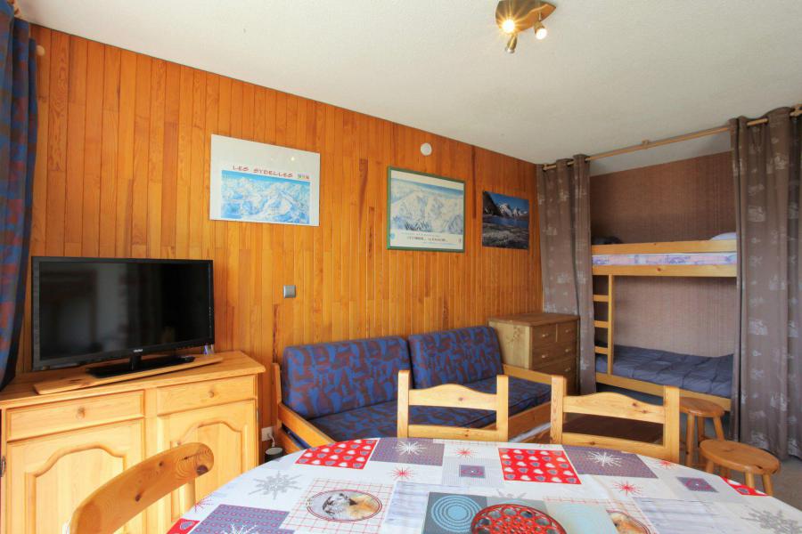 Ski verhuur Studio bergnis 6 personen (847) - Résidence Côte Louve - La Toussuire - Woonkamer