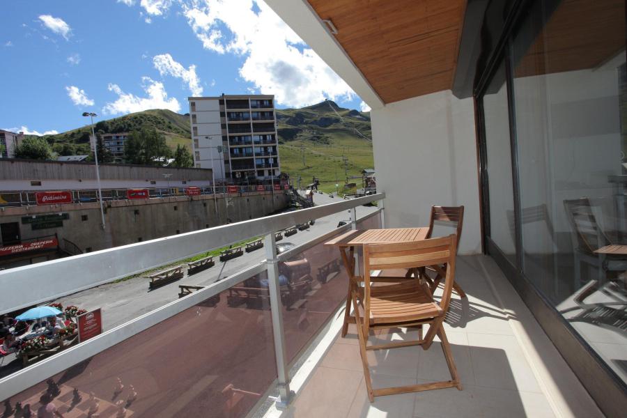 Rent in ski resort 3 room apartment 8 people (B107) - Résidence Étendard - La Toussuire - Balcony