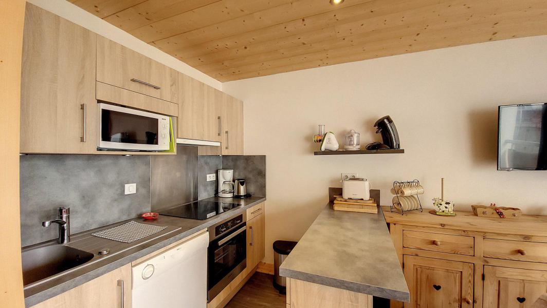 Location au ski Appartement 3 pièces 8 personnes (B116) - Résidence Étendard - La Toussuire - Kitchenette