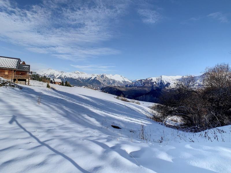 Location au ski Studio 2 personnes (10) - Résidence Gentiana - La Toussuire - Extérieur hiver