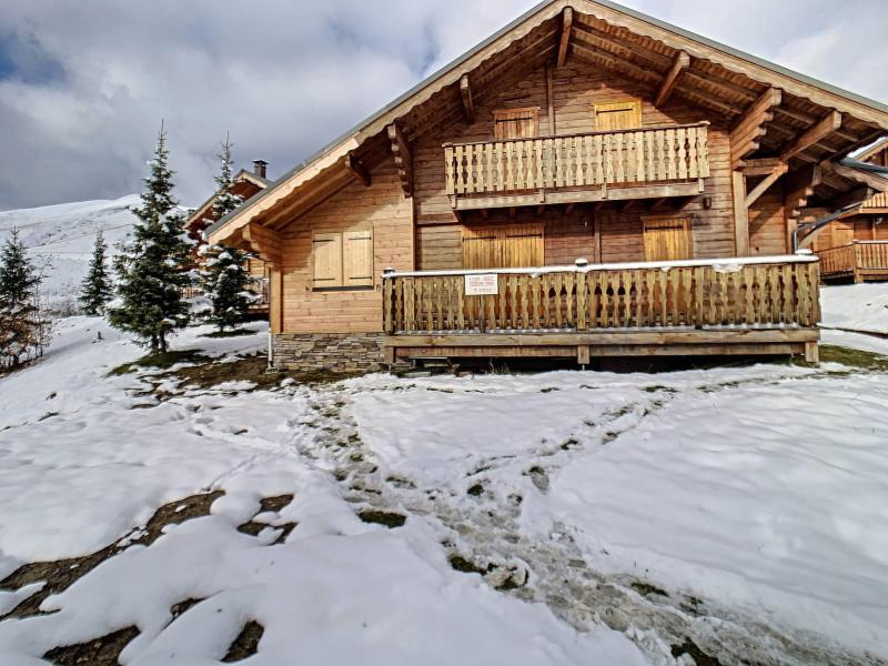 Ski verhuur Chalet duplex 4 kamers 9 personen (MASCARET) - Résidence Goélia les Chalets de la Toussuire - La Toussuire - Buiten winter