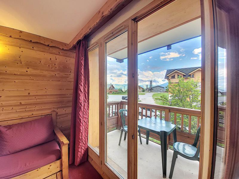 Alquiler al esquí Apartamento 2 piezas para 4 personas (A104) - Résidence l'Ecrin des Sybelles - La Toussuire - Balcón