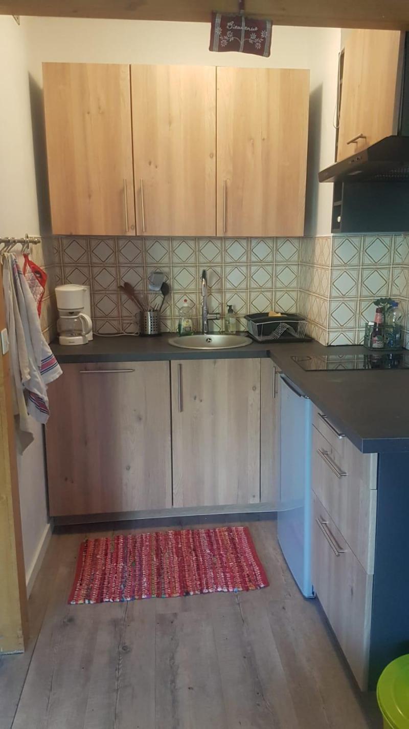 Location au ski Studio cabine 6 personnes (99) - Résidence l'Eriscal - La Toussuire - Kitchenette