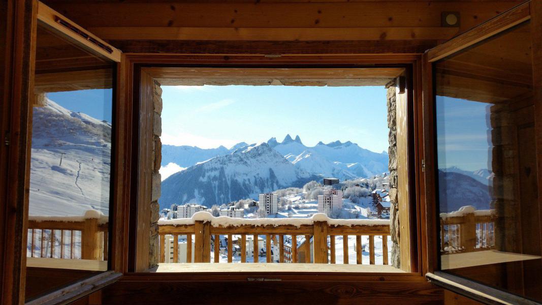 Rent in ski resort 3 room apartment sleeping corner 6 people (RJ01D) - Résidence l'Odyssée - La Toussuire - Terrace