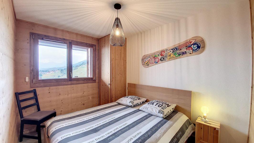 Skiverleih 4-Zimmer-Berghütte für 6 Personen (102C) - Résidence l'Odyssée - La Toussuire - Offener Schlafbereich