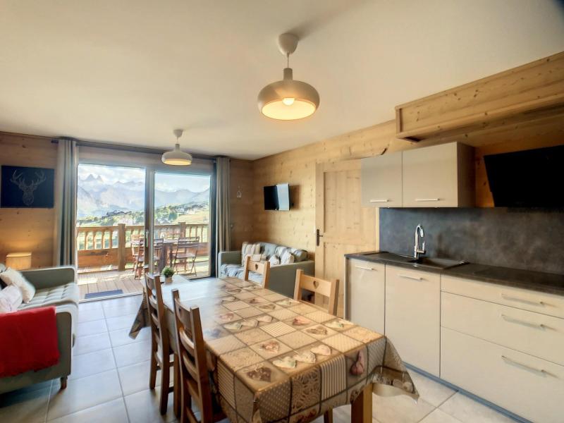 Alquiler al esquí Apartamento cabina 3 piezas para 6 personas (102D) - Résidence l'Odyssée - La Toussuire - Kitchenette