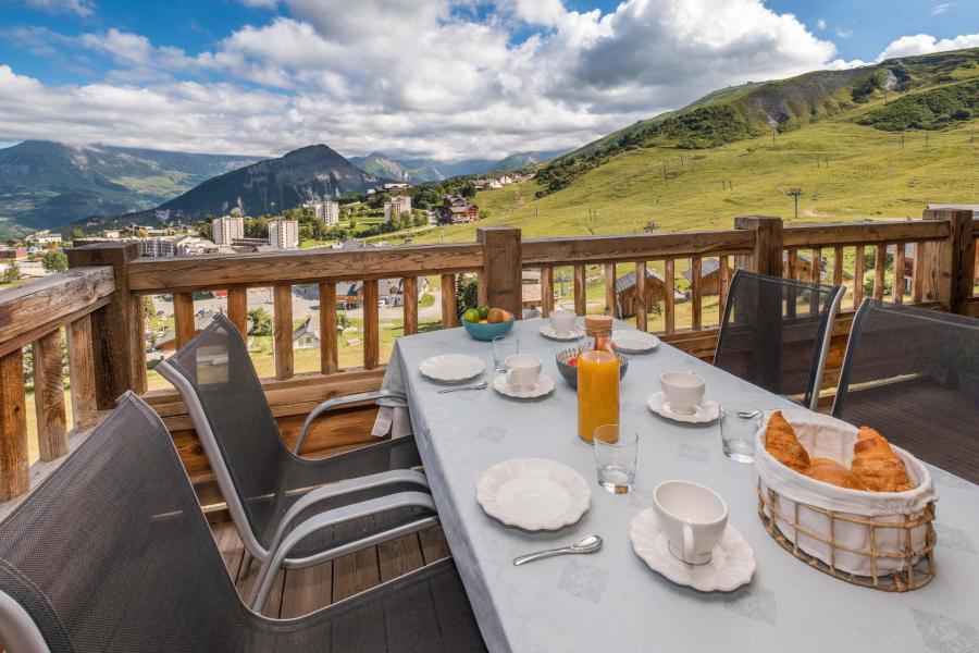 Location au ski Appartement 3 pièces 6 personnes (RC02D) - Résidence l'Odyssée - La Toussuire - Balcon