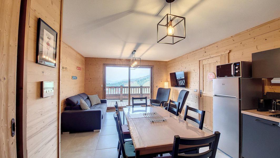 Location au ski Appartement 4 pièces coin montagne 6 personnes (102C) - Résidence l'Odyssée - La Toussuire - Séjour