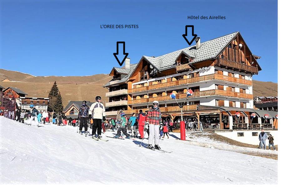 Rent in ski resort Résidence l'Orée des Pistes - La Toussuire - Winter outside